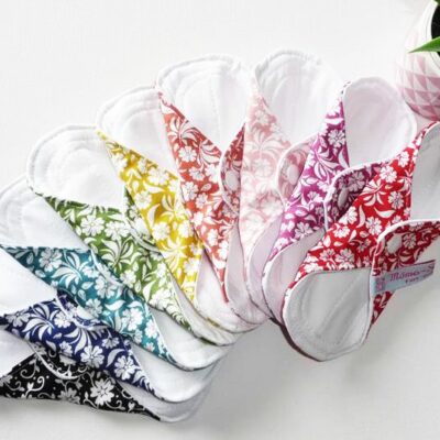 Protège-slip lavable GARDEN (MINI et DISCRET : 17 cm) réutilisable