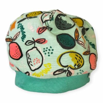 Bonnet doublé agrumes