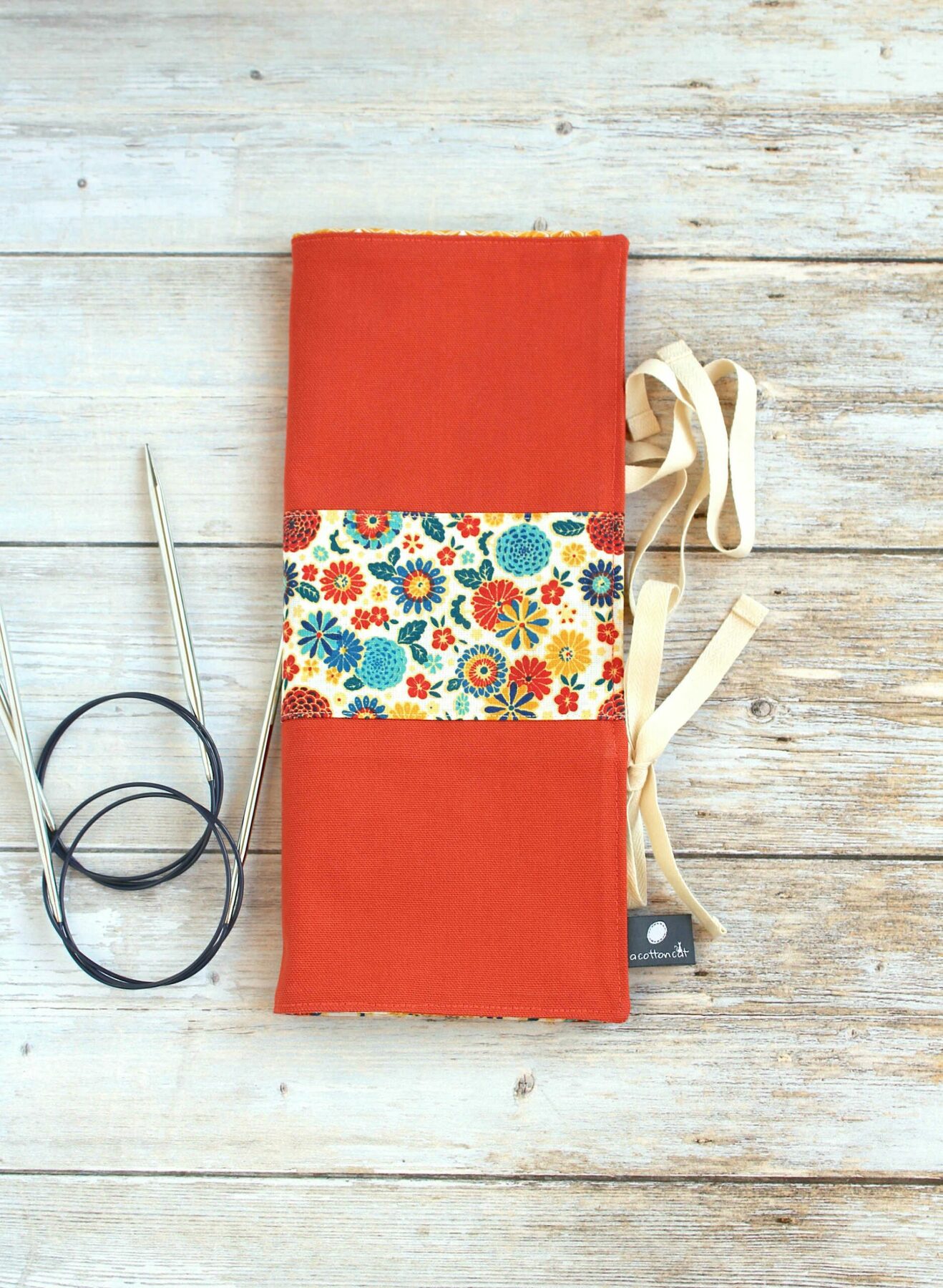 etui aiguilles circulaires tricot