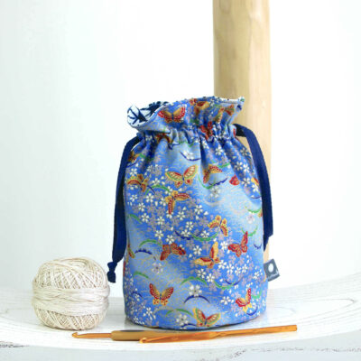 petit sac à projets crochet