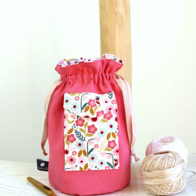 sac a projets crochet