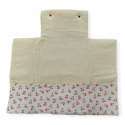 Tapis à langer nomade - pliable - cerises