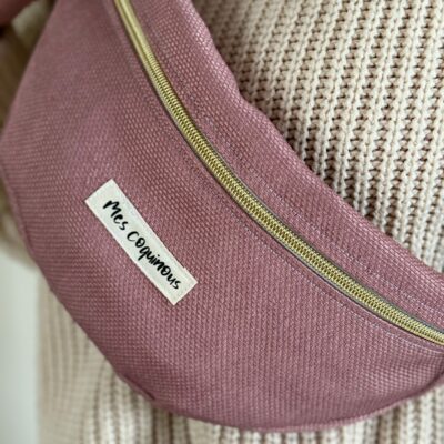 Sac banane - rose