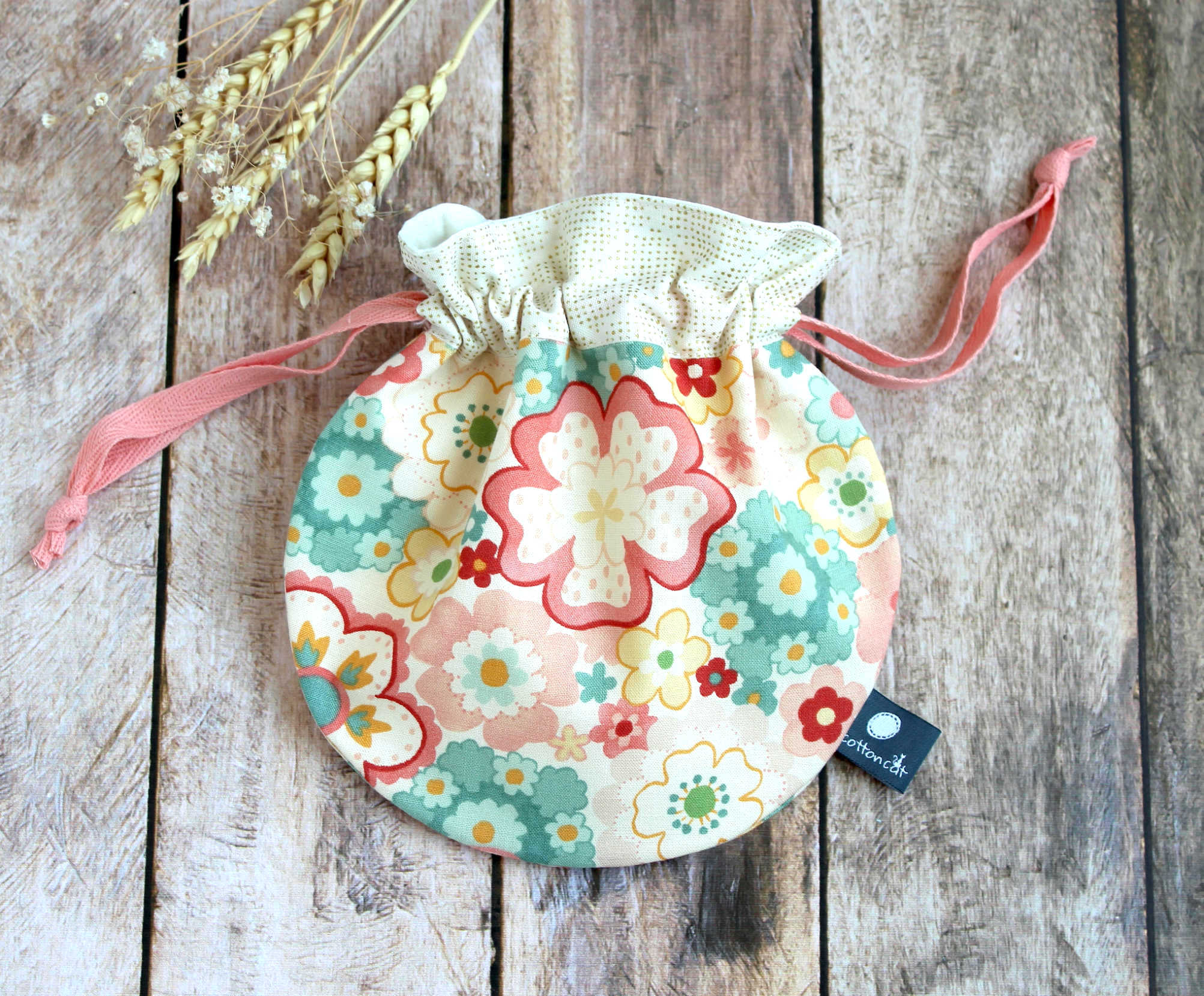 pochette japonaise ronde