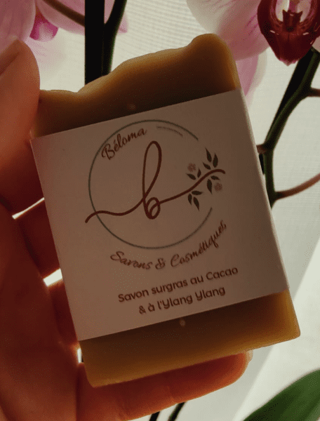 Savon surgras Ylang et Beurre de Cacao - crémeux et parfumé – Image 2