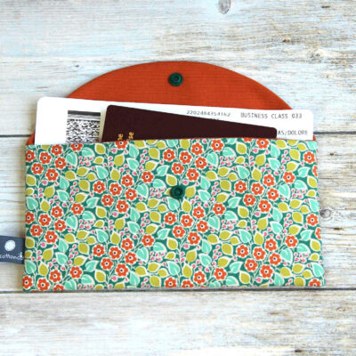 pochette passeport billets avion