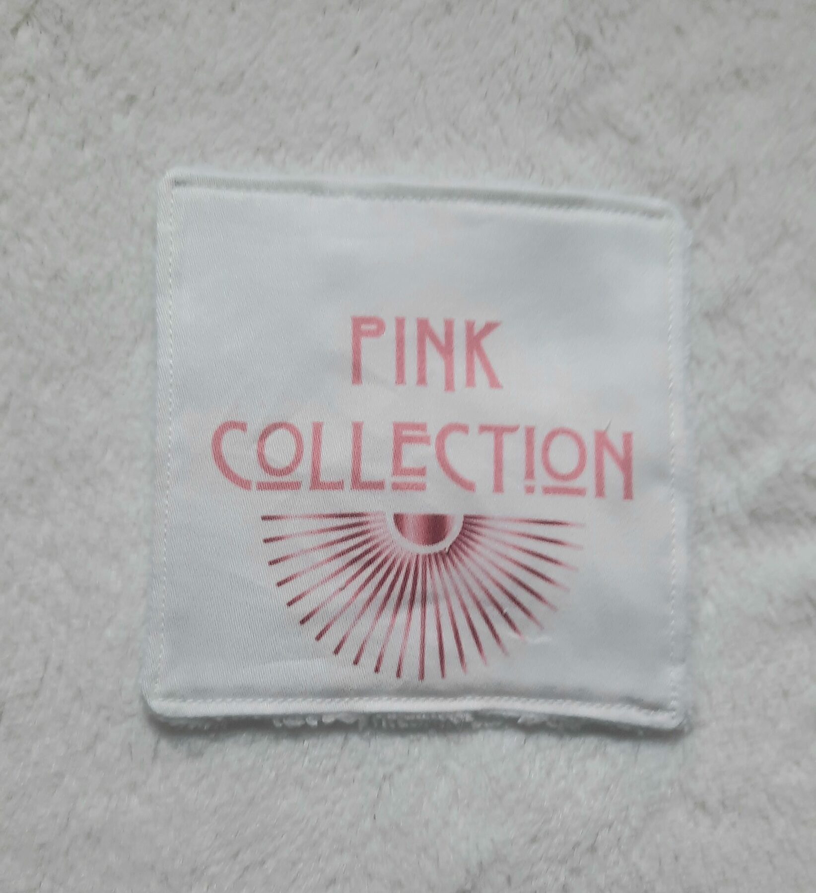 Lot de 4 Lingettes Démaquillantes Lavables - Art Déco Pink, Fait Main, Tissus Oeko-Tex – Image 5