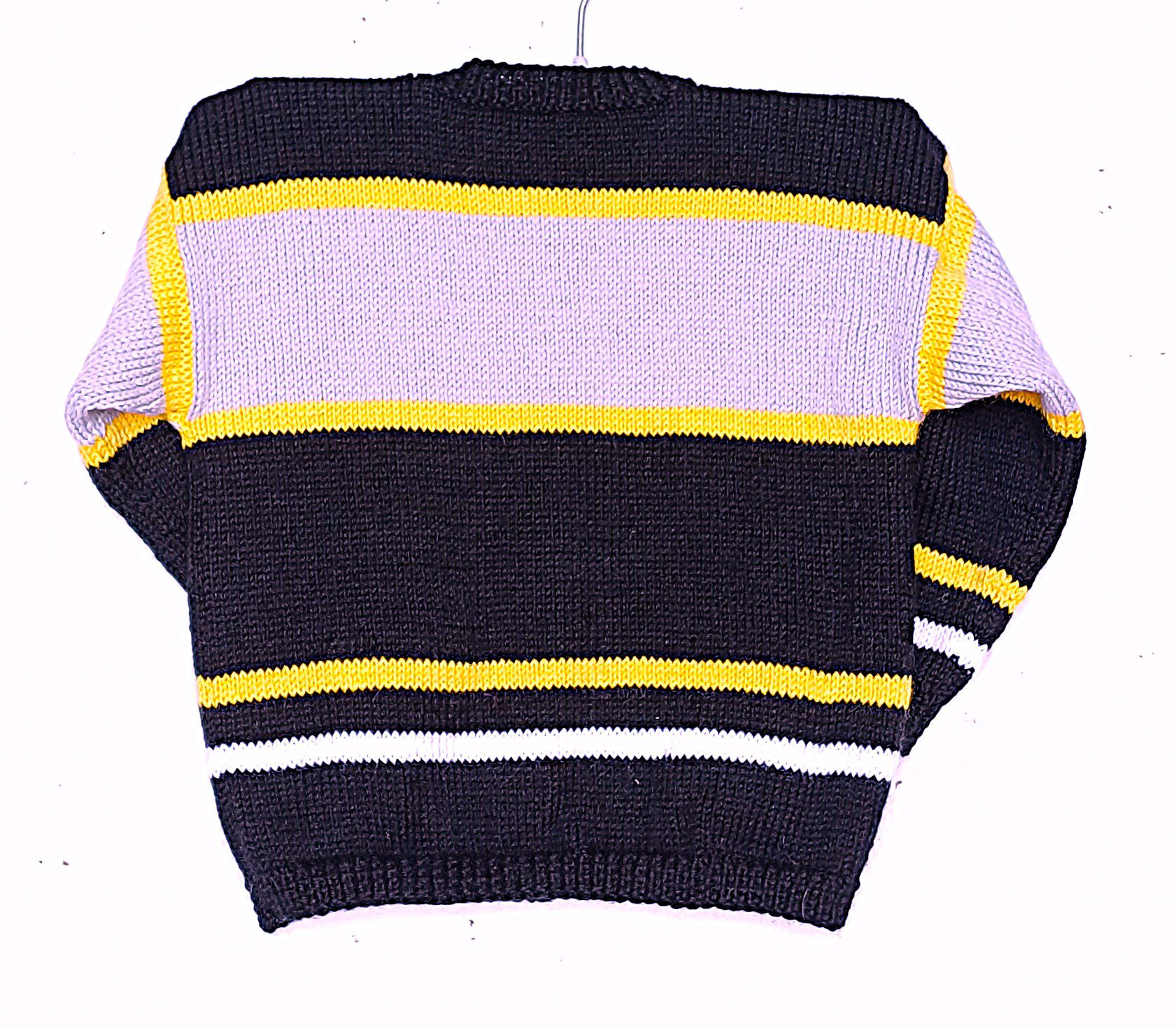 Veste tricot enfant, motif rugby, taille 2 ans – Image 4