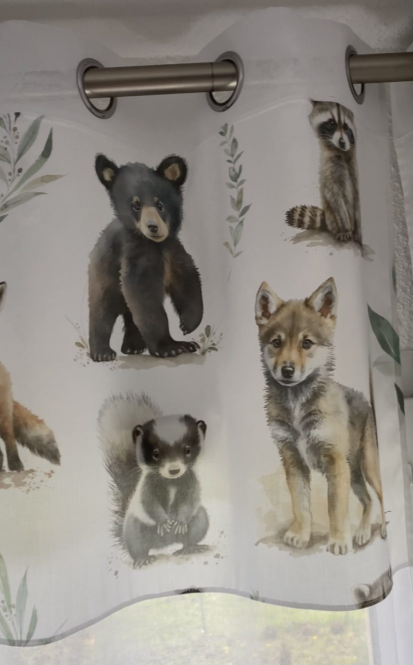 RIDEAU - Animaux de la foret CHERAN – Image 3