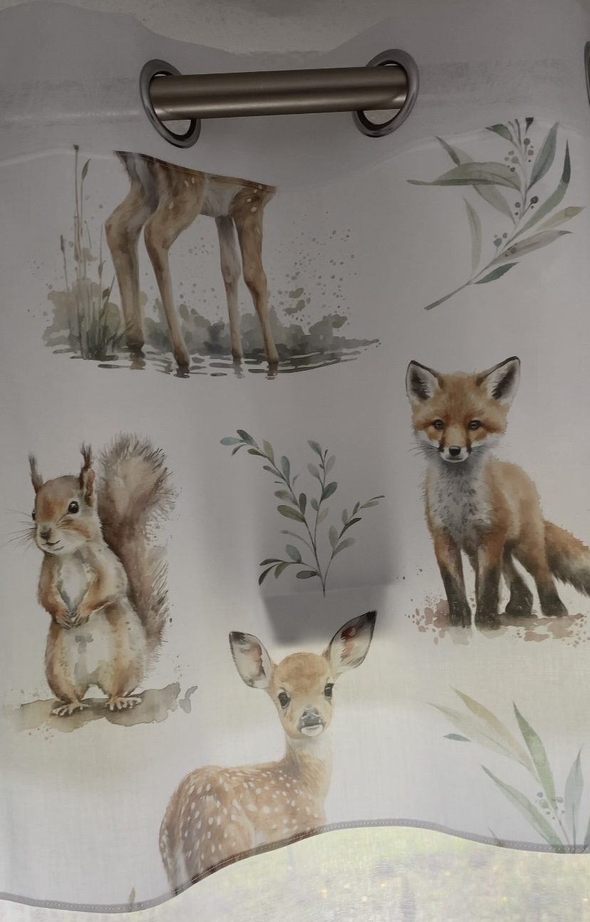 RIDEAU - Animaux de la foret CHERAN – Image 4