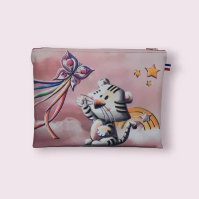 Trousse de Maquillage Imperméable et Éco-Responsable - Design Français Unique
