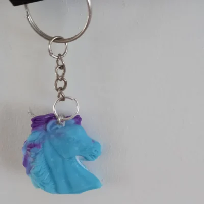 Porte clef. Tête de cheval