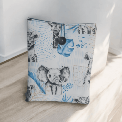 Pochette Protectrice Imperméable Animaux de la Savane - Cadeau Enfant