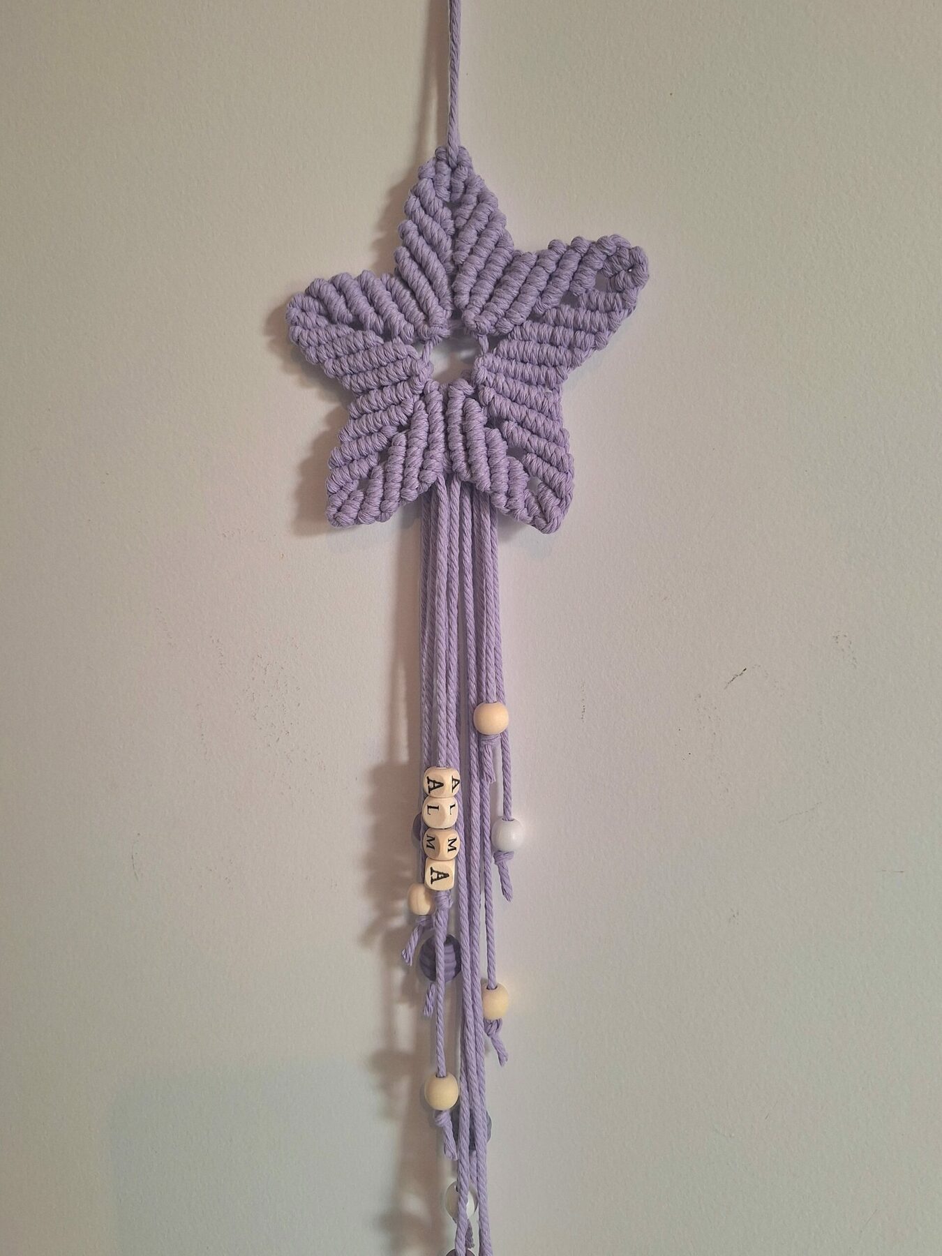 étoile filante macramé personnalisable – Image 14