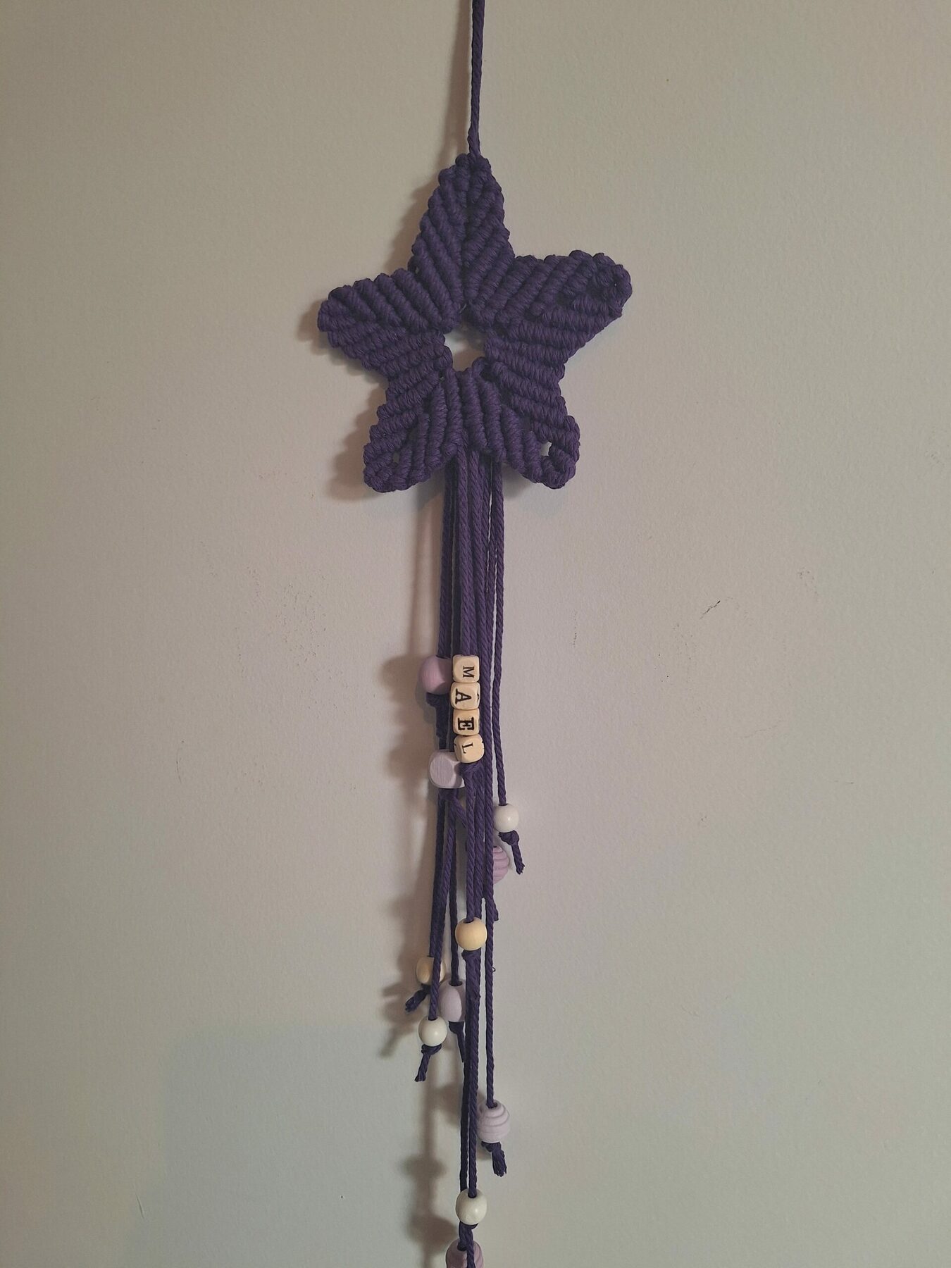 étoile filante macramé personnalisable – Image 16