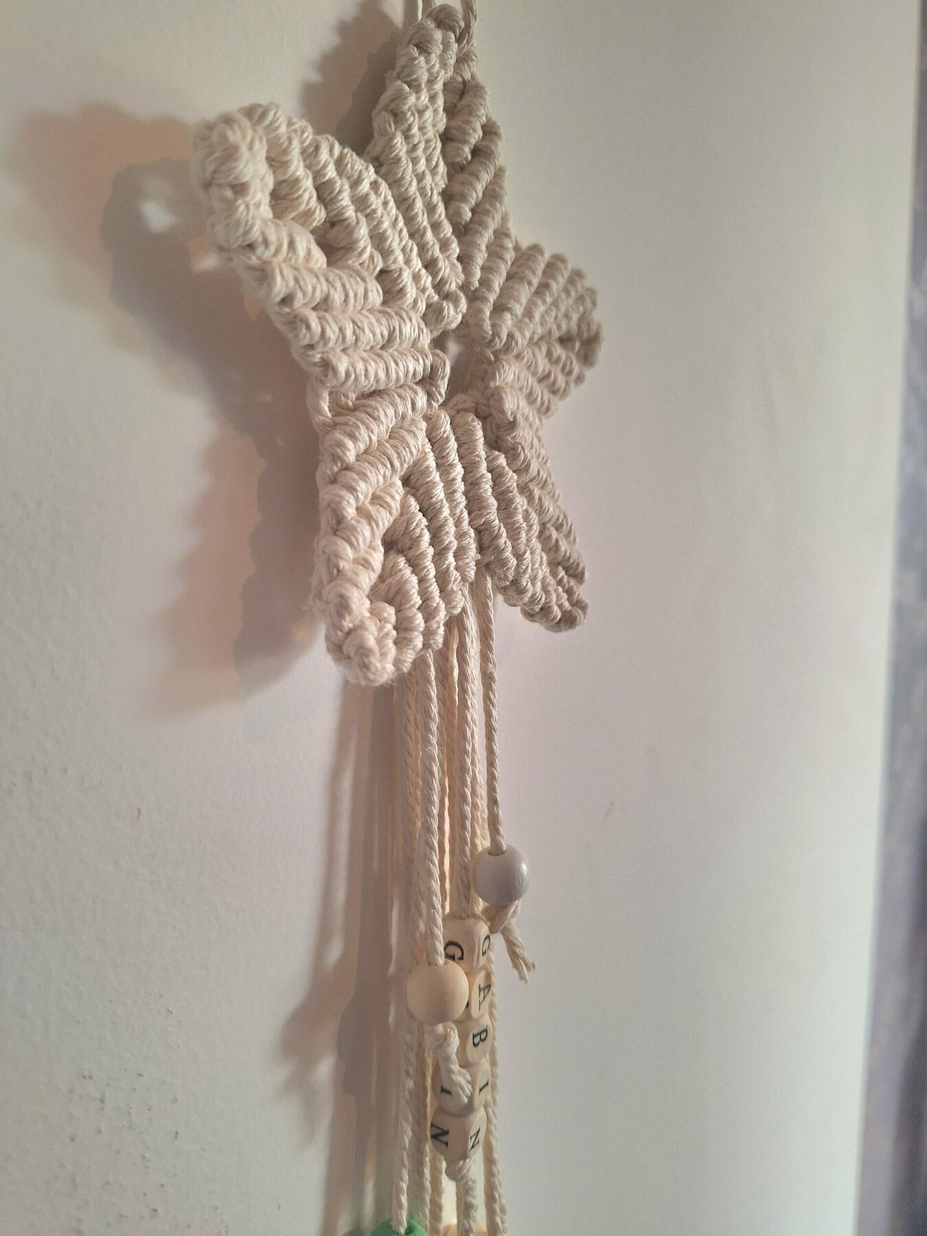 étoile filante macramé personnalisable – Image 2