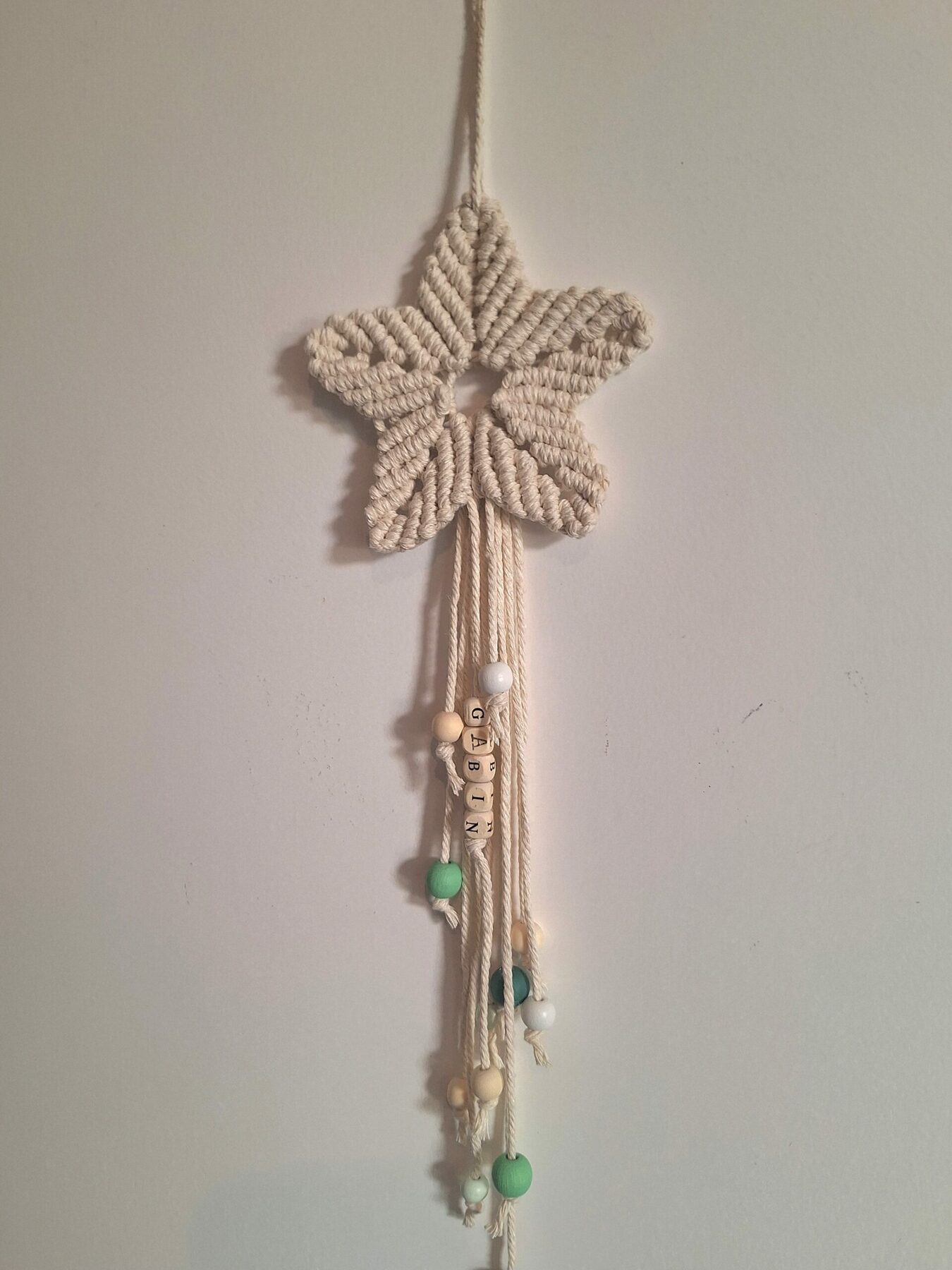 étoile filante macramé personnalisable – Image 18