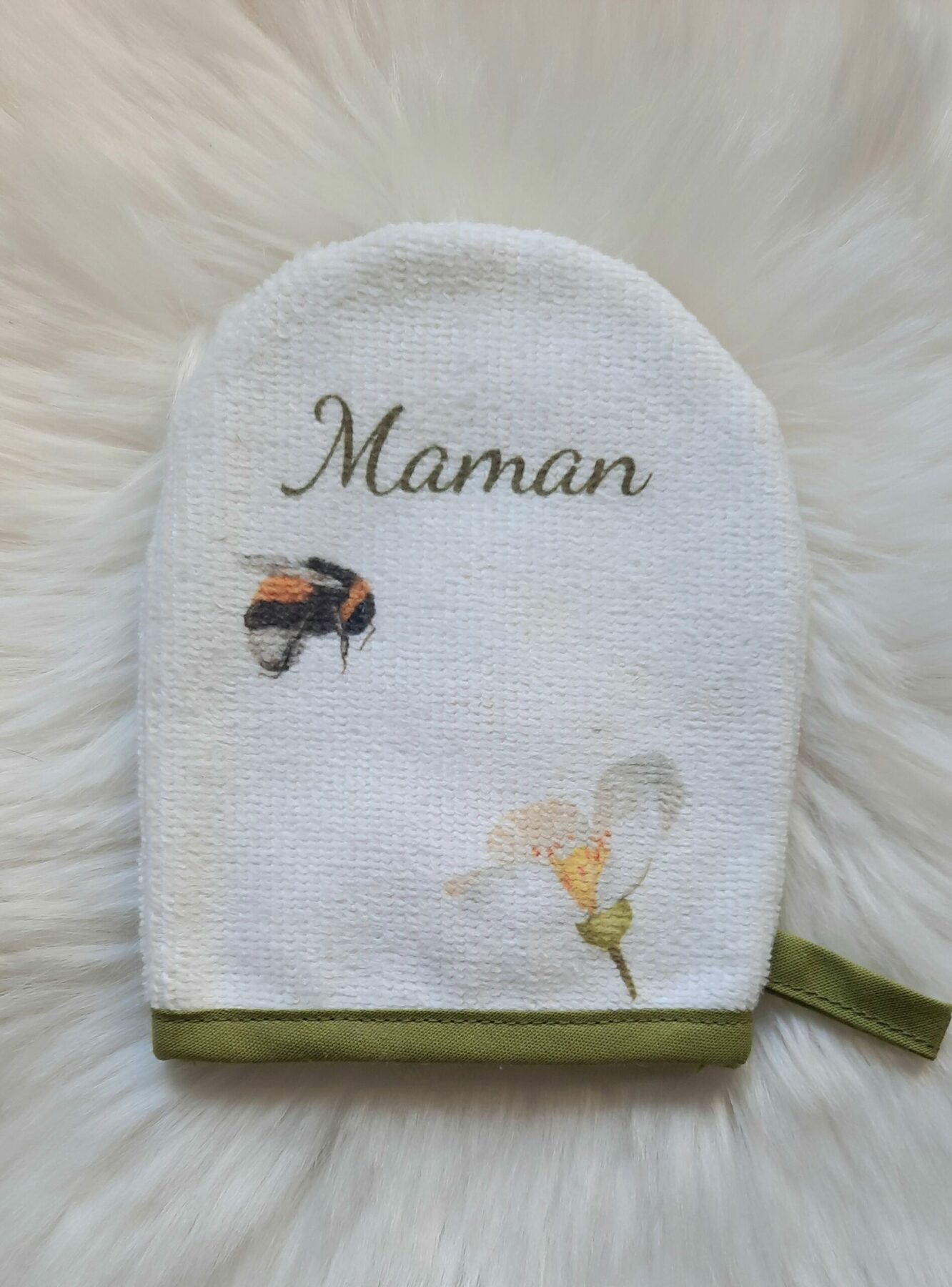 Mini-gants de toilette en bambou - Fabriqués en France, personnalisés et adaptés aux enfants ! – Image 6