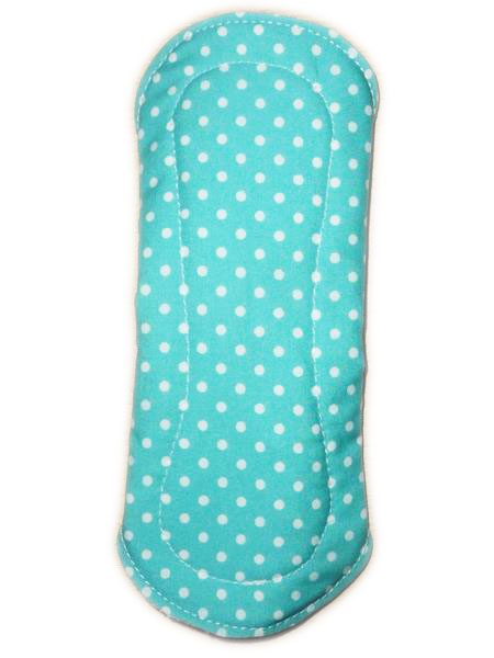 Protège-slip lavable PETITS POIS (MINI : 17 cm) - Zéro déchet - PSL - Protège-slip en coton ado fille femme - Hygiène intime féminine