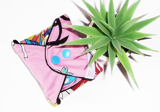Serviette hygiénique lavable MANGA (XL / NUIT : Flux abondant et nuit) - Zéro déchet - shl - serviette périodique ado fille - femme
