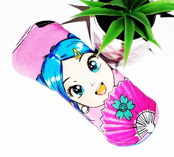 Protège-slip lavable MANGA (Mini 17 cm) - Zéro déchet - ado fille - femme