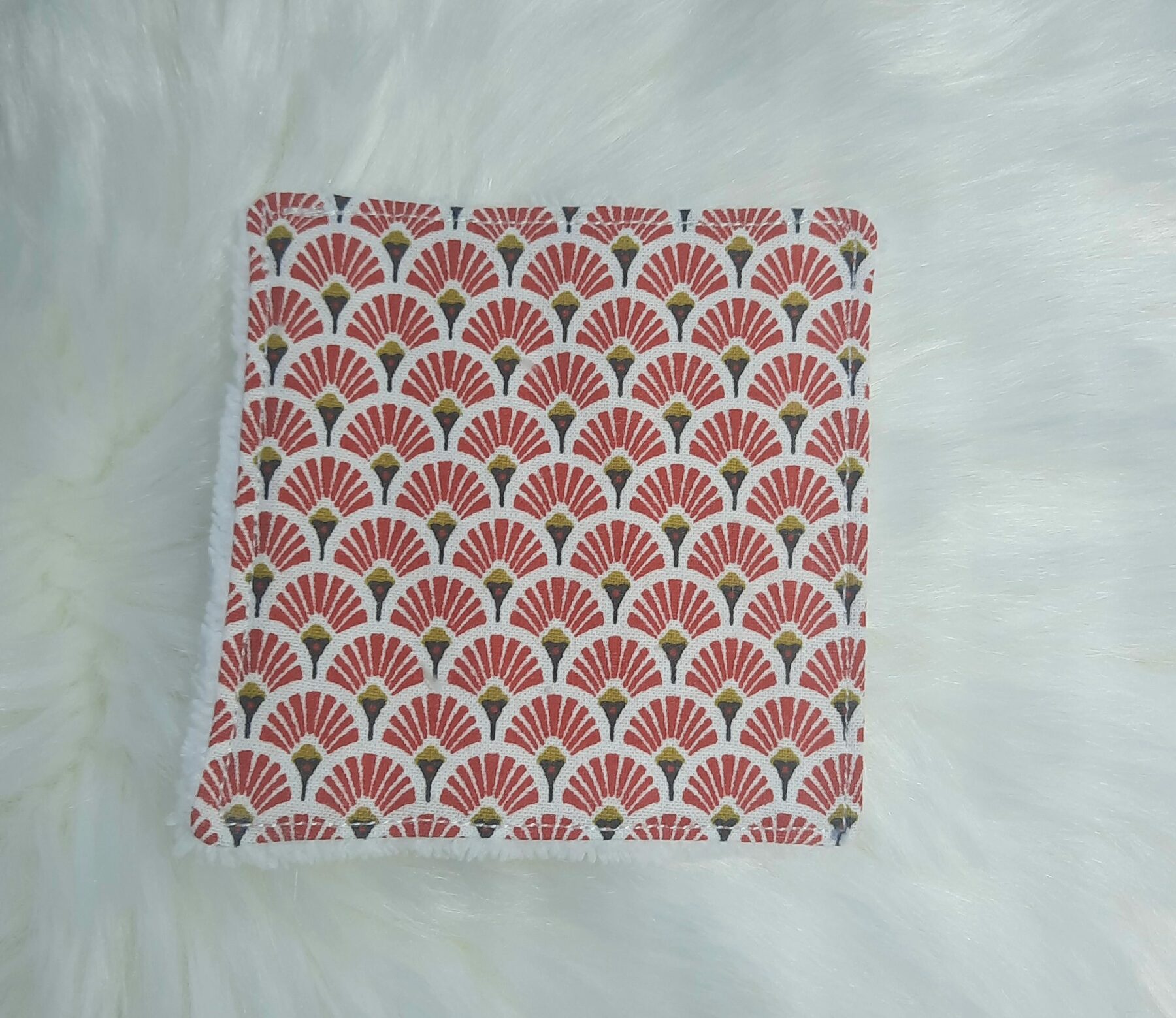 Semainier de 7 Lingettes Démaquillantes Lavables en Éponge de Bambou et Coton Oeko-Tex – Image 8