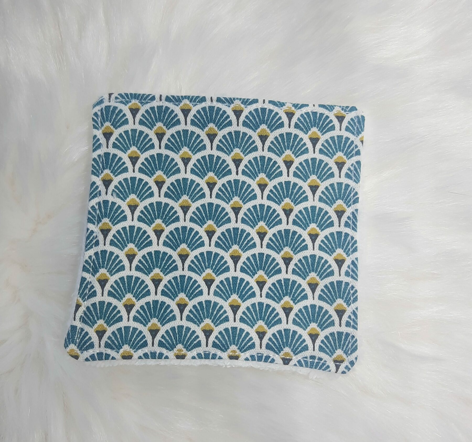 Semainier de 7 Lingettes Démaquillantes Lavables en Éponge de Bambou et Coton Oeko-Tex – Image 7