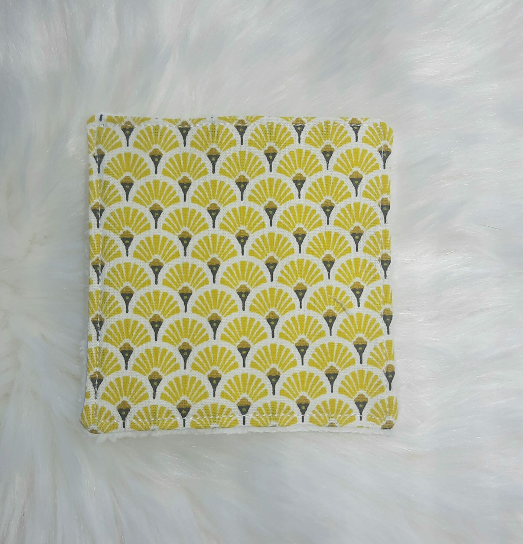 Semainier de 7 Lingettes Démaquillantes Lavables en Éponge de Bambou et Coton Oeko-Tex – Image 4