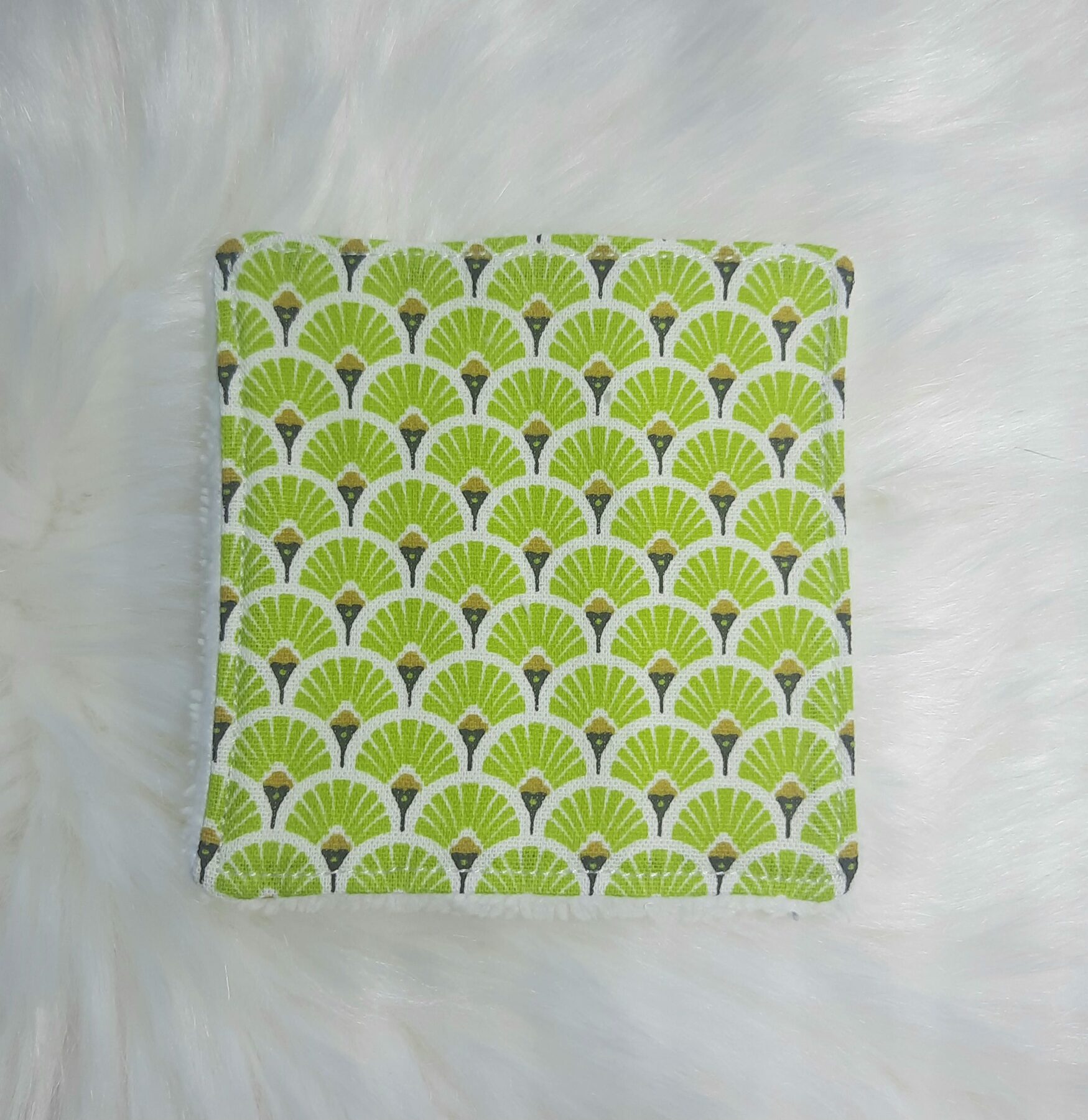 Semainier de 7 Lingettes Démaquillantes Lavables en Éponge de Bambou et Coton Oeko-Tex – Image 6