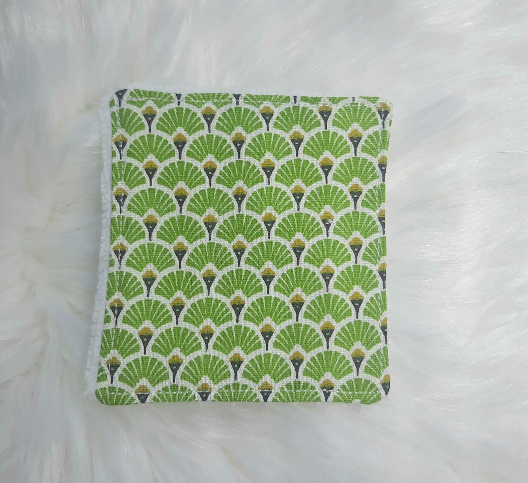 Semainier de 7 Lingettes Démaquillantes Lavables en Éponge de Bambou et Coton Oeko-Tex – Image 2