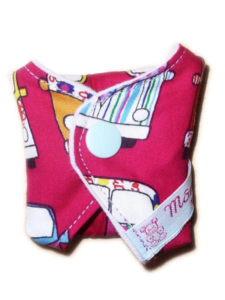 Protège-slip lavable HIPPIE VANS (MINI : 17 cm) - Zéro déchet - PSL - Protège-slip en coton ado fille femme - Hygiène intime féminine