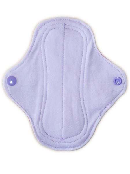 Protège-slip lavable GARDEN (MINI : 17 cm) - Zéro déchet - PSL - Protège-slip en coton ado fille femme - Hygiène intime féminine
