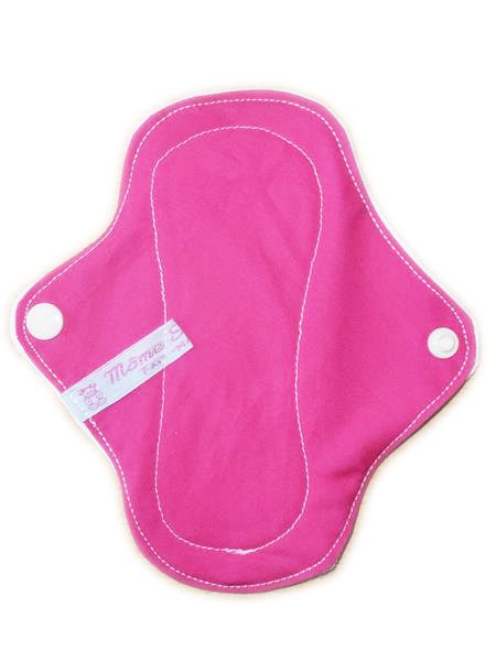 Protège-slip lavable PINK (MINI : 17 cm) - Zéro déchet - PSL - Protège-slip en coton ado fille femme - Hygiène intime féminine