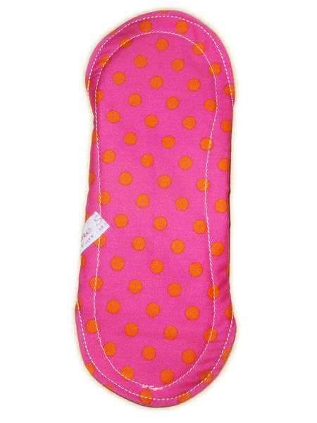 Protège-slip lavable PETITS POIS (21 cm) - Zéro déchet - PSL - Protège-slip en coton ado fille femme - Hygiène intime féminine
