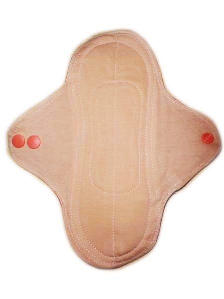 Protège-slip lavable PETITS POIS (21 cm) - Zéro déchet - PSL - Protège-slip en coton ado fille femme - Hygiène intime féminine