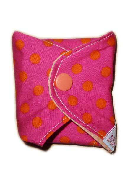 Protège-slip lavable PETITS POIS (21 cm) - Zéro déchet - PSL - Protège-slip en coton ado fille femme - Hygiène intime féminine