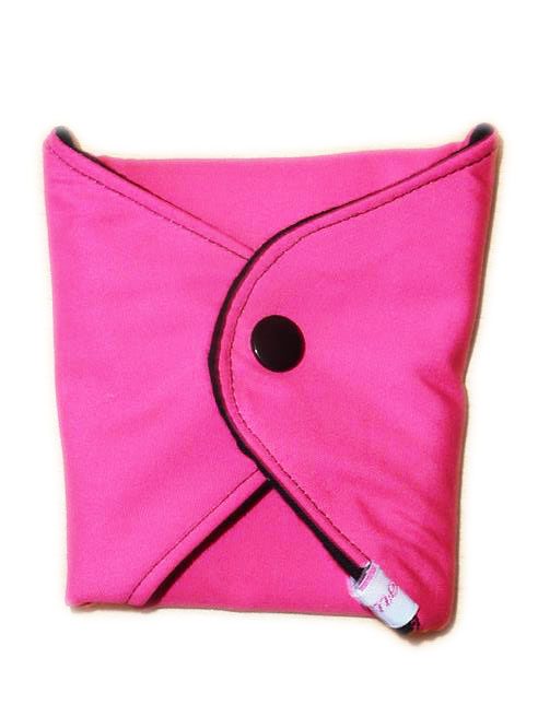 Serviette hygiénique lavable PINK (M : Flux moyens à normaux) - Zéro déchet - shl - serviette périodique ado fille femme - Hygiène intime féminine