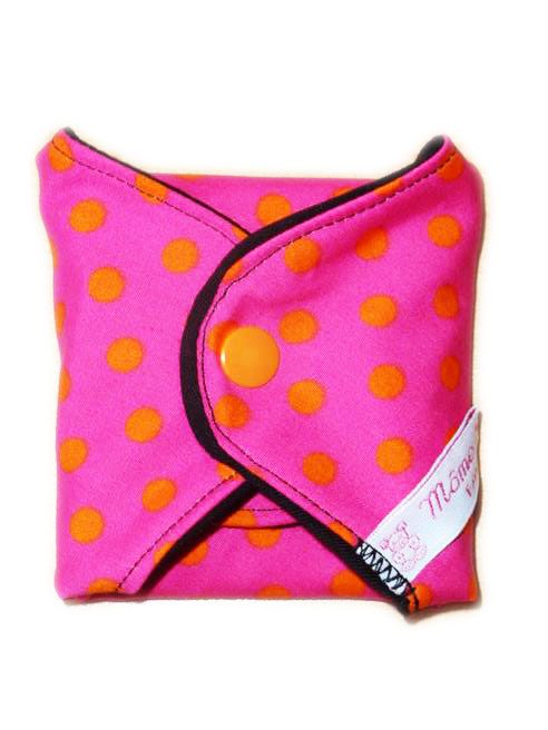 Serviette hygiénique lavable PINK (M : Flux moyens à normaux) - Zéro déchet - shl - serviette périodique ado fille femme - Hygiène intime féminine