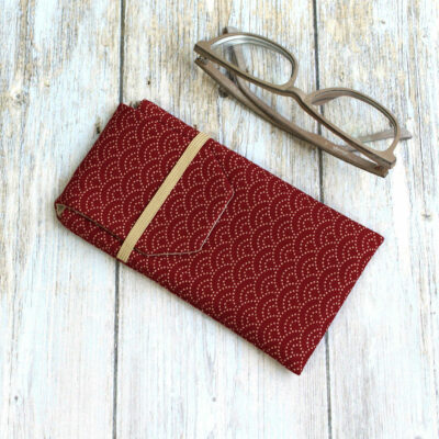 pochette japonaise lunettes
