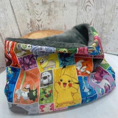 Snood garçon Pokémon en polaire ou coton -Ateliersdisa