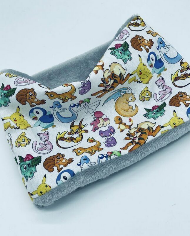 Snood enfant motifs Pokémon en polaire ou coton - Ateliersdisa