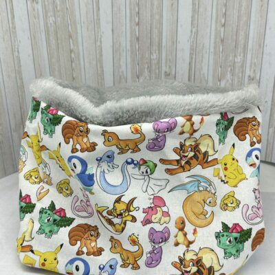 Snood garçon motifs Pokémon en polaire ou coton- Ateliersdisa
