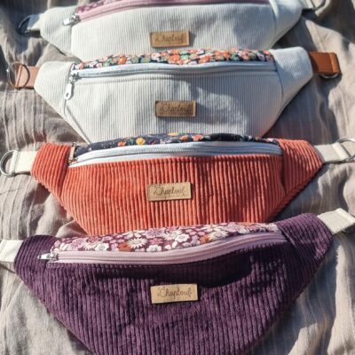 Sac banane collection Fleurs d'hiver