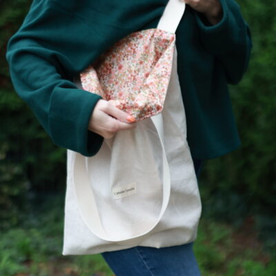 Tote bag en Lin et Coton