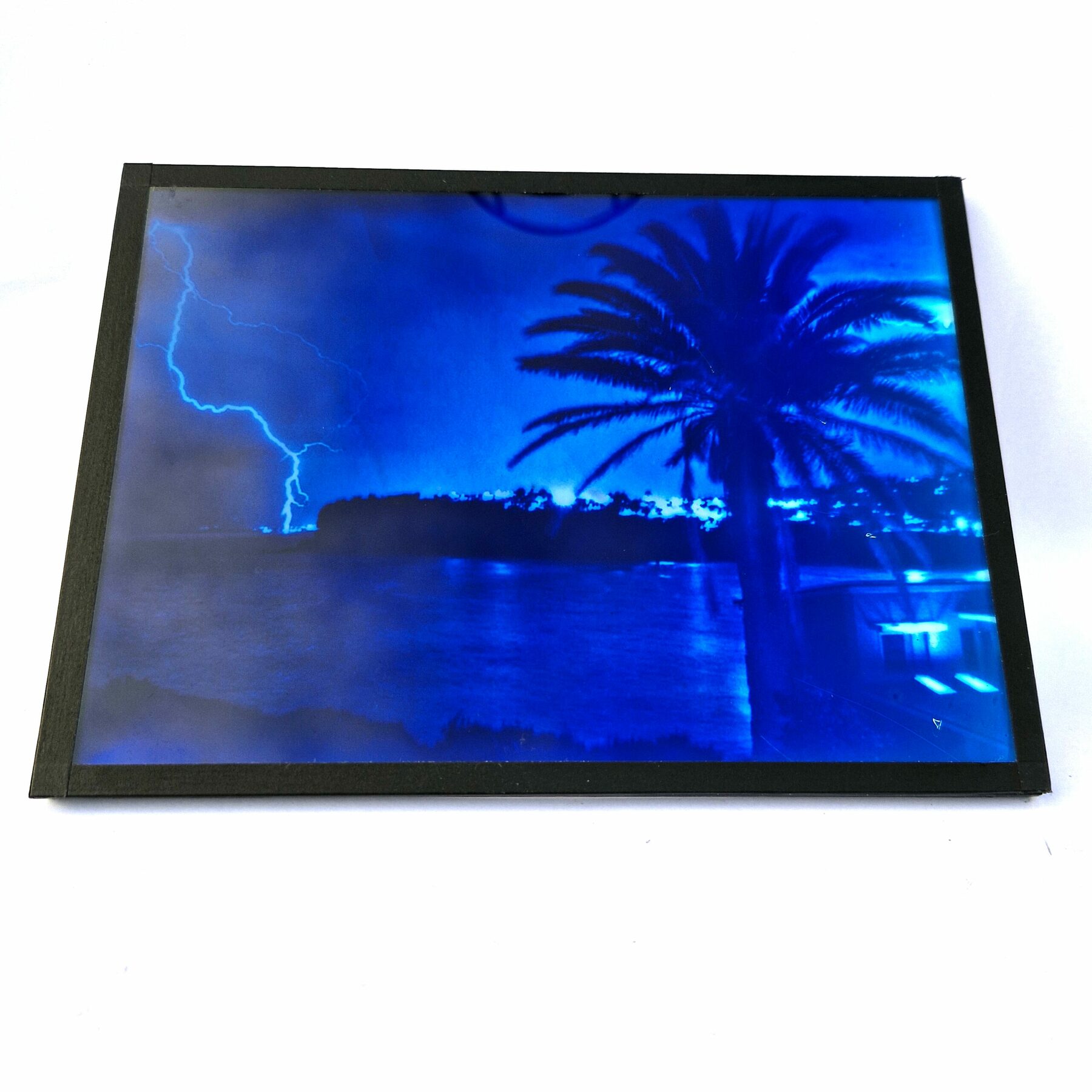Cyanotype sur Verre - Eclair – Image 2