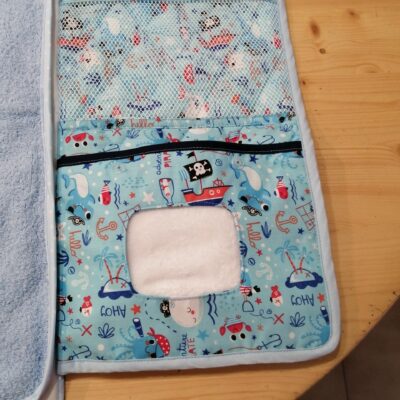 sac à langer et lingettes