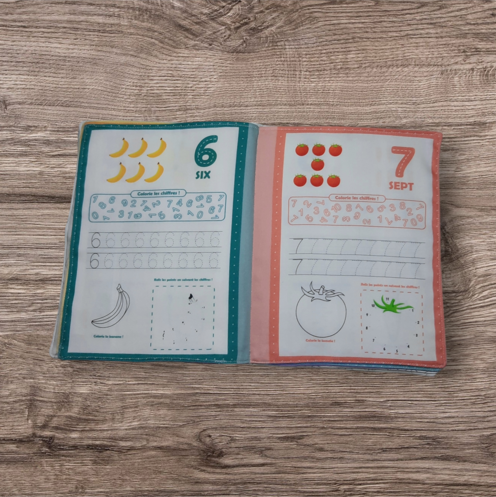 Cahier de Travail Réutilisable : Apprendre à Écrire les Chiffres avec des Fruits – Image 5