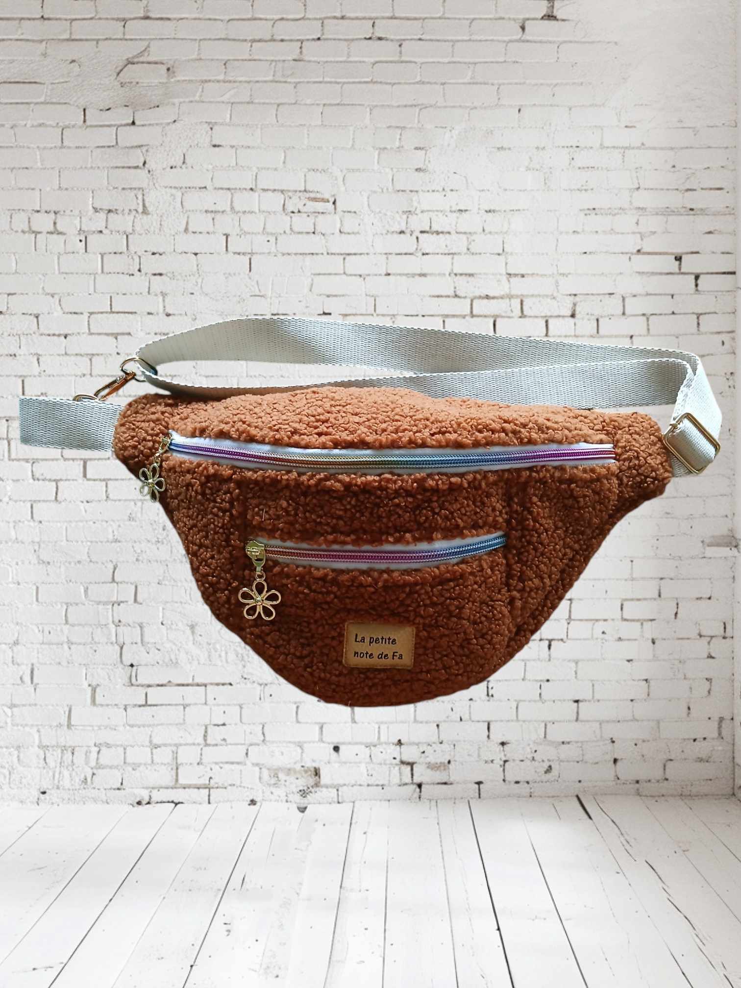Sac banane cocooning camel