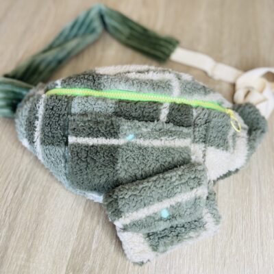 Sac banane adulte vert