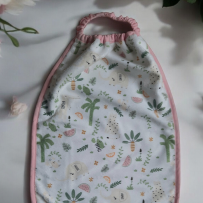 Bavoir Maternelle en éponge de bambou Oeko-Tex